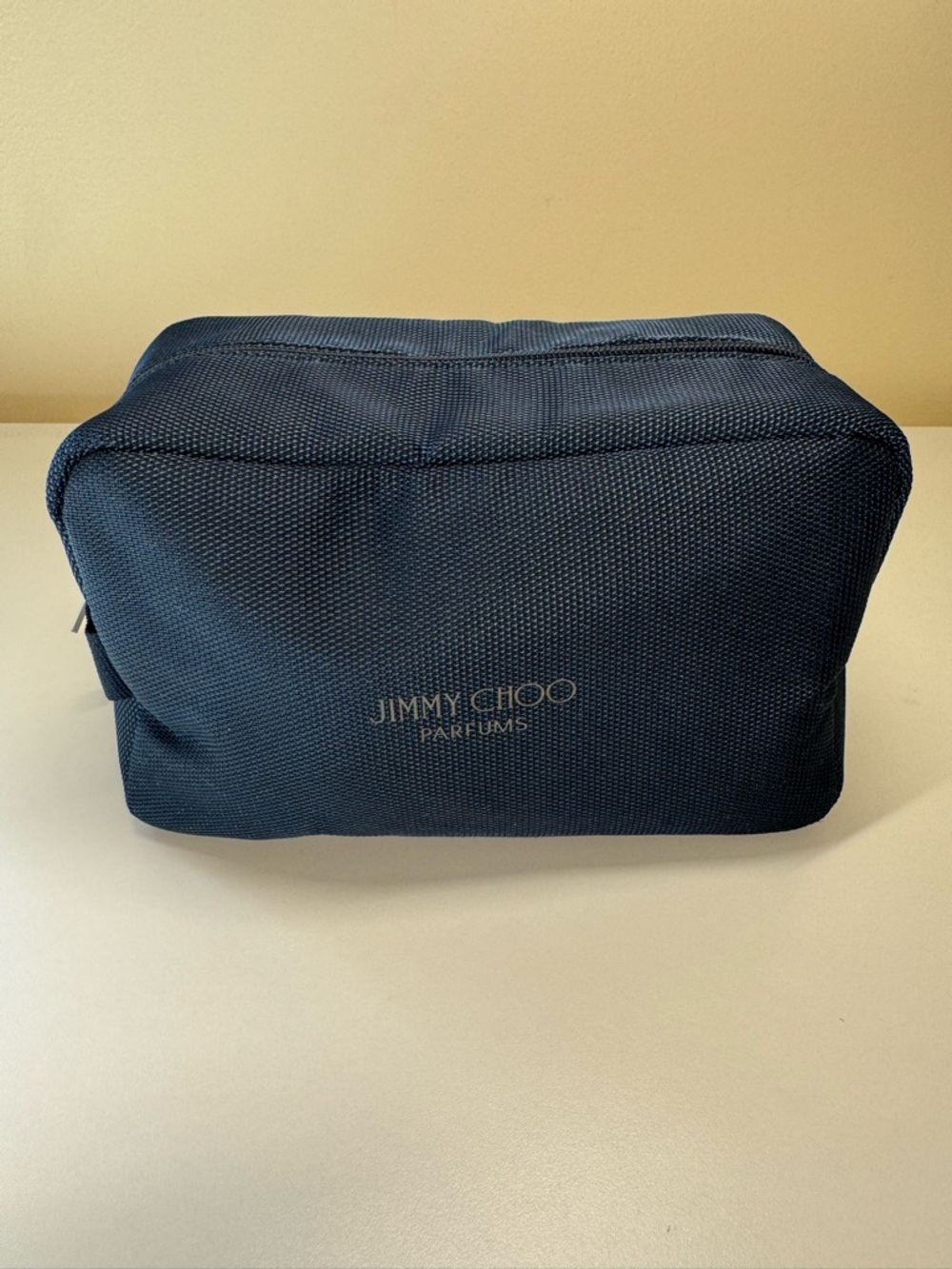 Jimmy Choo Navy Toiletry Bag with Surprise Beauty Item